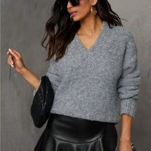 Vici - Soft Breeze V Neck Sweater - NWT